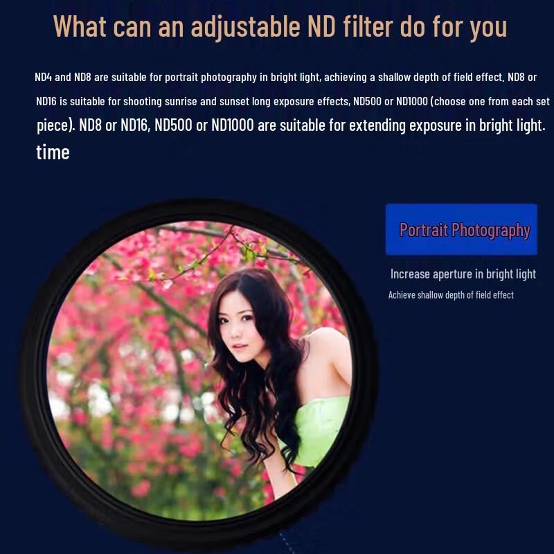 WOLFGANG ND2-1200 Variable ND Lens Filter