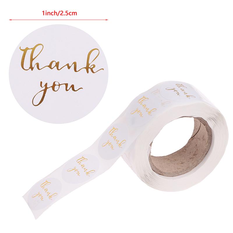 

1Roll /500sheets Circular Cartoon Sushi Pattern Sticker Birthday Wedding Decor Sticker Baked Dessert Lunch Box Label Sticker