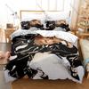 Lauryn Hill Vintage Afro Soul Reggae Themed 3PCS Bedding 1 Duvet Cover + 2 Pillowcases Envelope Pillow Covers All Season