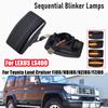 For Toyota Corolla Land Cruiser FJ80 Prado MR2 Starlet Carina Lexus LS400 LED Dynamic Side Marker Turn Signal Lights Car Styling