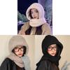 Knitted Winter Hat With Solid Color For Cold Weather Outdoor Activities