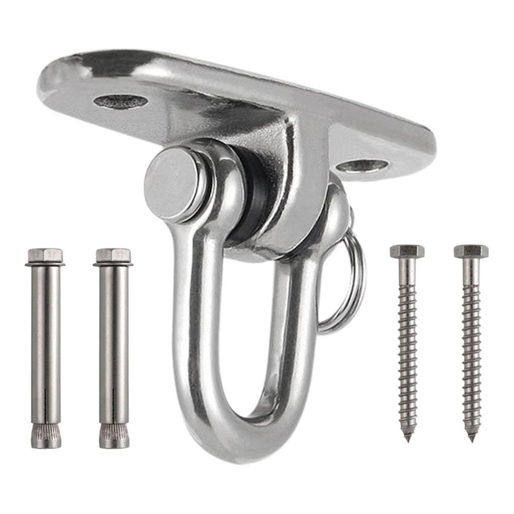 304 Stainless Steel Suspension Bracket Hammock Mount Ceiling Hook Anchor Hanger For Outdoor Hanging Swings Chairs Hammocks