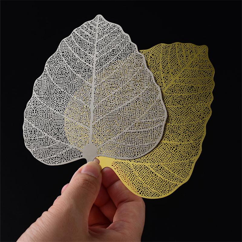 1PC Creative Bodhi Leaves Shape Tea Strainers Stainless Steel Kung Fu Tea Mesh Infusers Filter Drinkware Kitchen Accessories