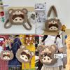 Cartoon Plush Bear Backpack With 20l Capacity For Kids And Teens