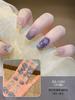 20 Pcs Halloween Christmas UV Semi Cured Gel Nail Stickers Self Adhesive Long Lasting Popular Nail Art Wraps