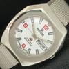 VINTAGE RICOH R31 AUTOMATIC JAPAN MENS WHITE COLOR DIAL WATCH A709380-1