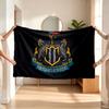 Newcastle United FC (1) Flaneldecke ein weicher Akzent für Schlafzimmer und Wohnzimmer und ein gemütliches Zuhause-Geschenk