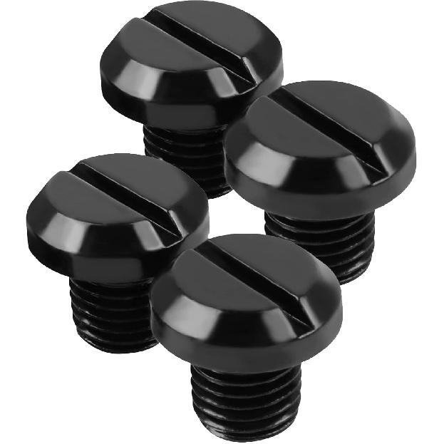 

Worldmotop Motorcycle Rearview Side Mirror Hole Plugs Screw 4 PCS M10 X 1.25 Mirror Blanking Cover Caps Bolts Mirrors Adapter Compatible with Yamaha For M8 x 1.25