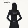 MO&Co. Women's Letter Print Slim Fit Tee