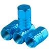 XSAJU Tire Air Valve Cap Aluminum Alloy 4 Pieces Car
