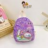 Backpack Featuring Kids Patterned Print Padded Shoulder Travel Straps