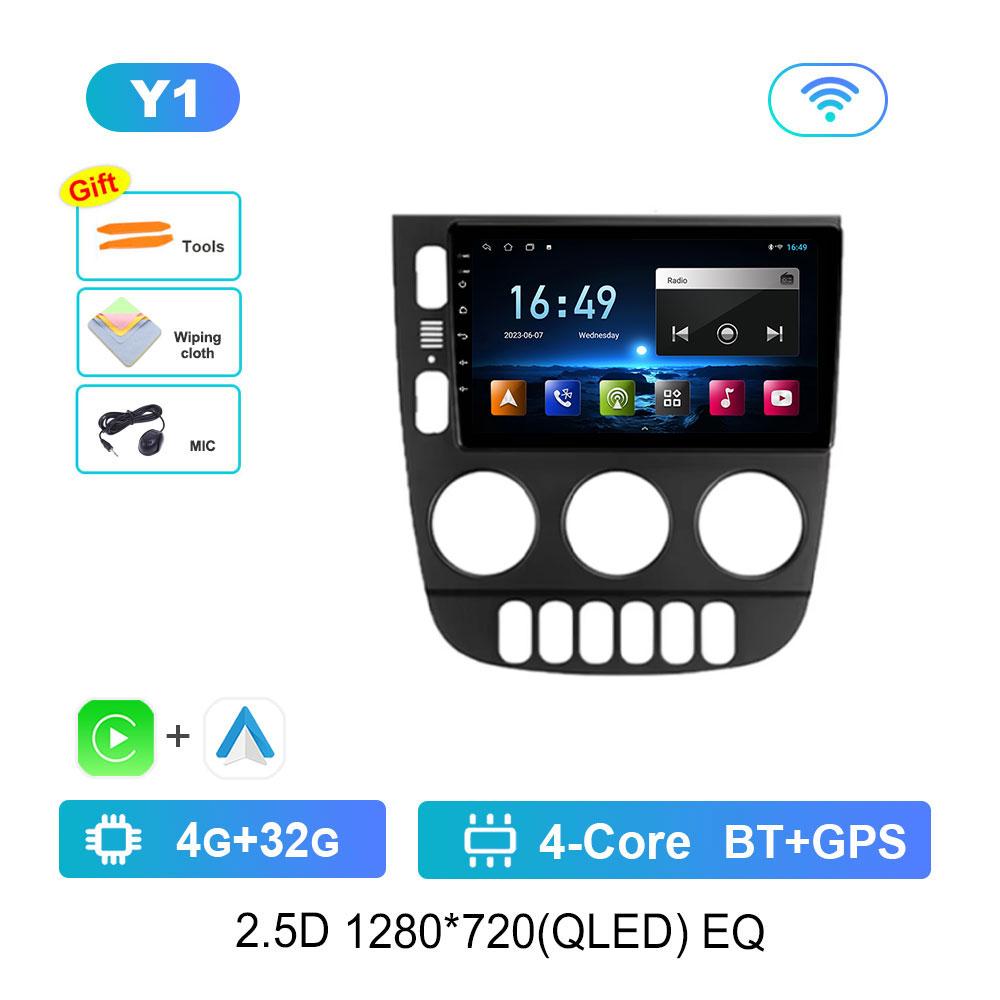Car Radio Multimedia Player for Mercedes Benz M-Class W163 ML 1997 - 2005 Android 14 4G DSP Stereo Navi GPS WIFI Touch Screen