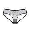 Sexy G String Lace Metal Underwear Women Panties Low Waist Female Intimates Girls Briefs Thong Erotic Mesh Hollow Out Underwears