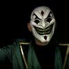 /HTF/Full Face Mask Funny Big Gold Teeth Smiling Face Mask Cool Boy Headgear Halloween Cosplay Props New