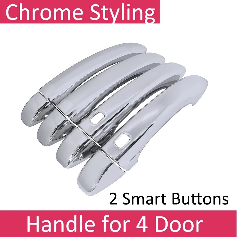Car Door Handle Cover For Renault Megane 4 2016 2017 2018 2019 2020 2021 Anti-dusty Trim Scratch Protection ABS Auto Accessories