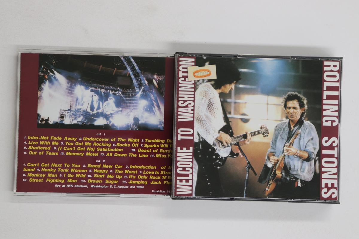 

CD ROLLING STONES - Добро пожаловать в Вашингтон 940089 Dandelion 1995 Япония Рок Б/У