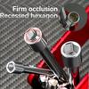 Portable Socket Wrench Universal Household Universal Hexagon Combination Set for Car and Motorcycle Maintenance Tools