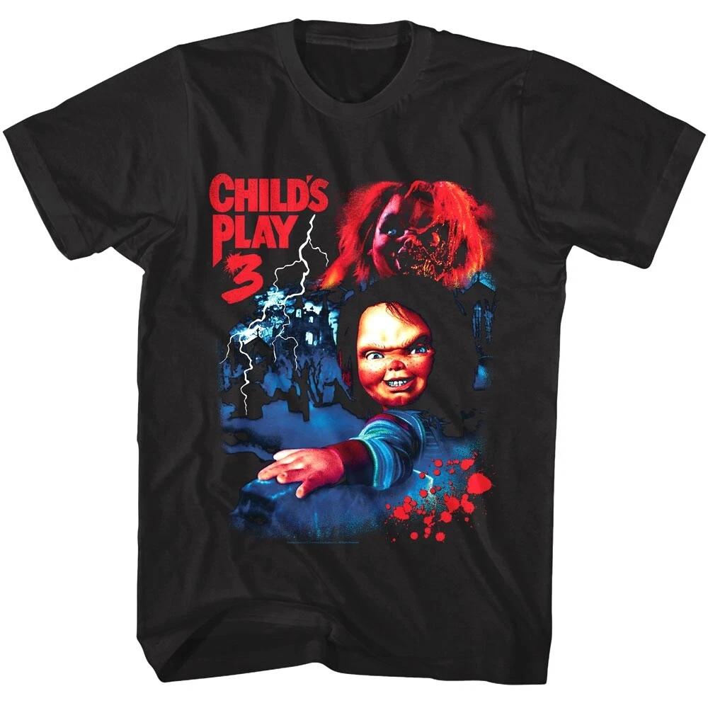Childs Play 3 Chucky Cover Men s T Shirt 4XL