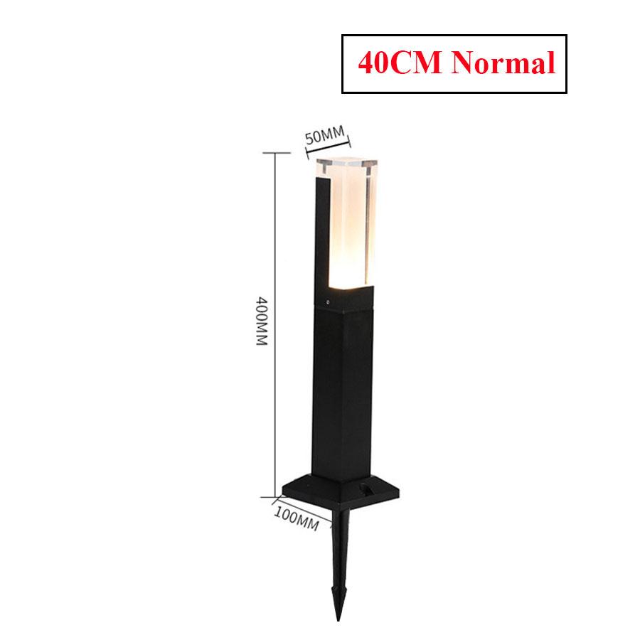 Acryl PIR Bewegungssensor LED Pollerleuchte Außen Garten Landschaft Säulenleuchte IP65 Wasserdicht Garten Straßen Pollerleuchte