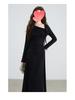 2025 French High-End Red Early Autumn Plus Size Slimming Women's Dress