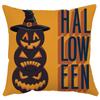 Halloween Pillowcase Cushion Case Home Decoration Short Plush Cushion Cover 18 18 Inches