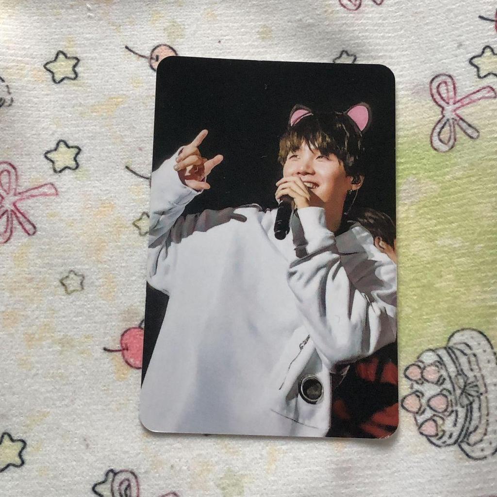 [USED] BTS Reach You Bangtan Boys Yoongi SUGA Japan Venue Exclusive Trading Card