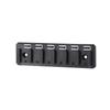 Tajima Safety System Safety Plate A plate with a simple locking function that can store Mounting screws 6-Row TB-HP6P "Detachable Safety" products.