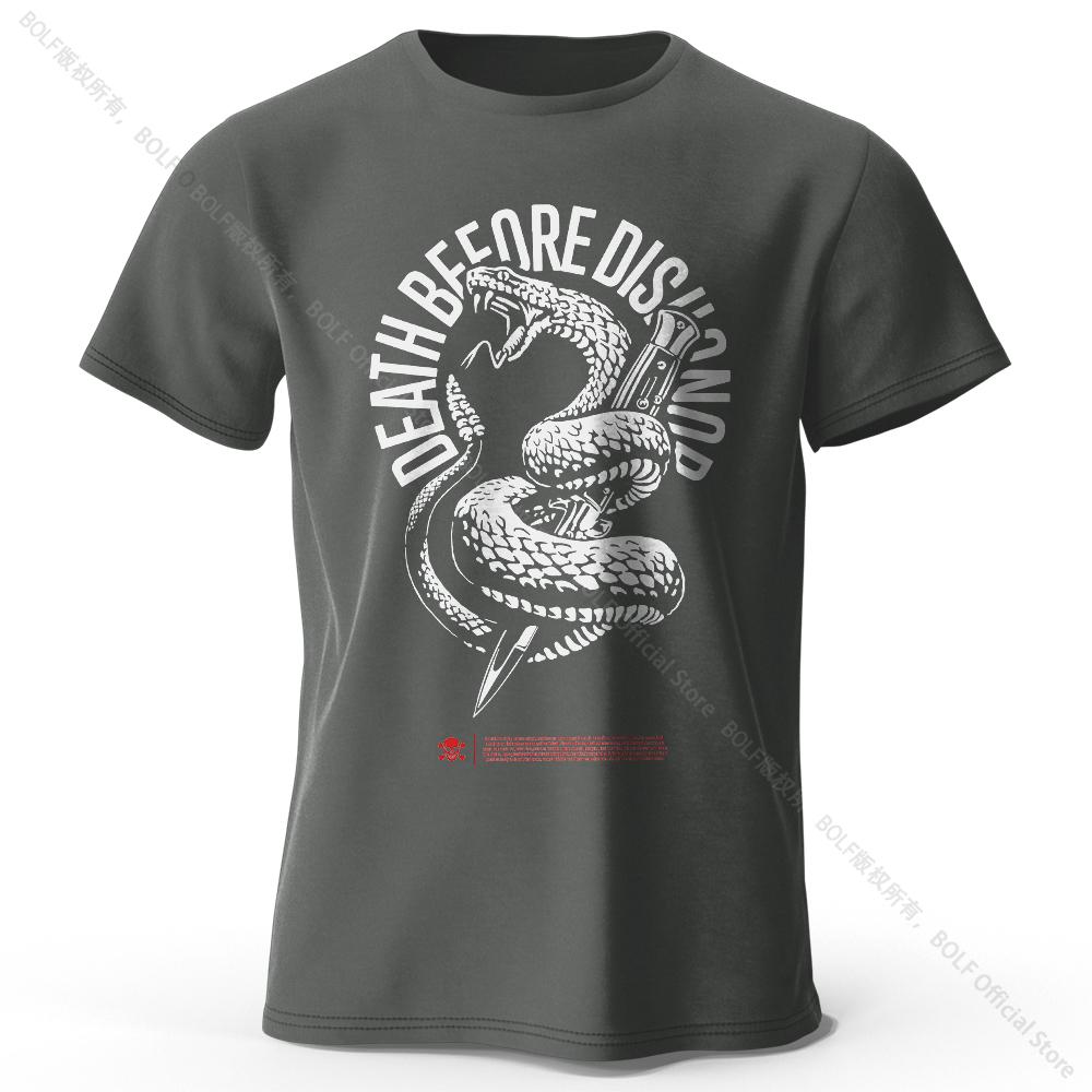 Simple Printed 100% Cotton T-Shirt, Lightweight Round Neck Short Sleeve Tee, Unisex Casual Style for Men & Women