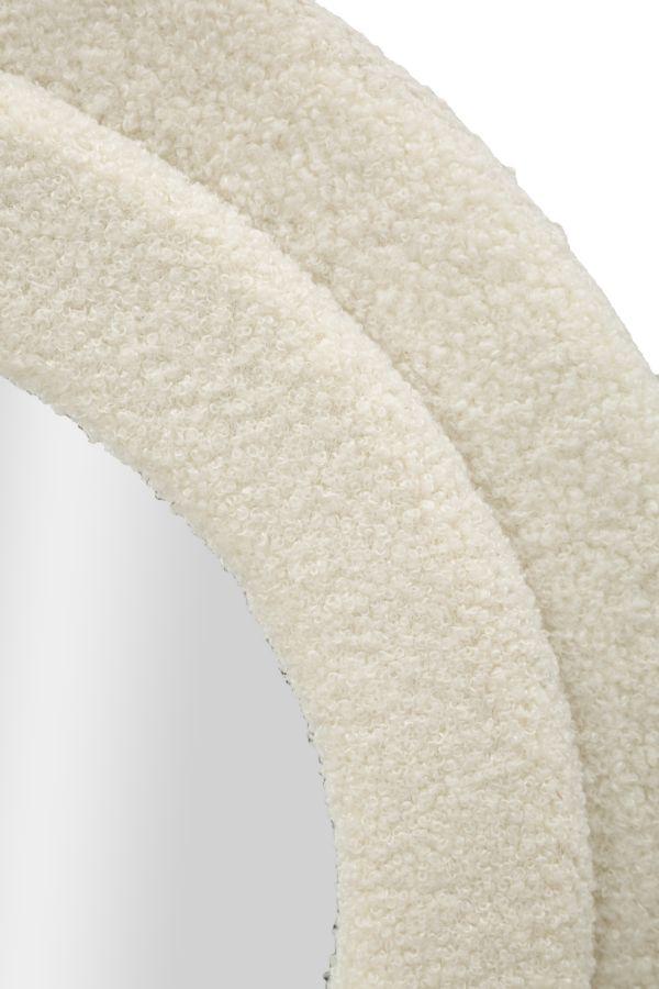 Wandspiegel Teddy Creme Cm 60X4X160