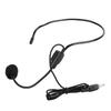 3Pcs 3.5 mm Screw Plug Wired Head Condenser Microphone Headset Mic for Shopping Guide Guider
