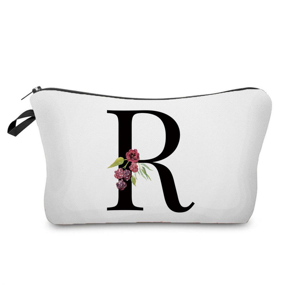 Women Letter Print Cosmetic Bag Toiletries Organize Travel Storage Case  6423 KTB