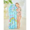 Xiao Lu Inflatable Surfboard Children's Floating Water Toy Ride-on Float Bed For Swimming Training Pink Mermaid