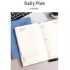 320 Pages 365 Days Self-Discipline Checklist Efficiency Schedule Notebook  Stationery