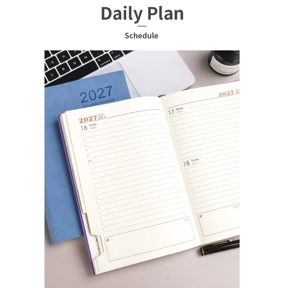 320 Pages 365 Days Self-Discipline Checklist Efficiency Schedule Notebook Stationery