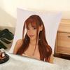 A-Ayliva German Singer Cushion Cover Soft Short Plush Pillow Cover Smooth Cozy Texture Aesthetic Cushion Case Home Decor