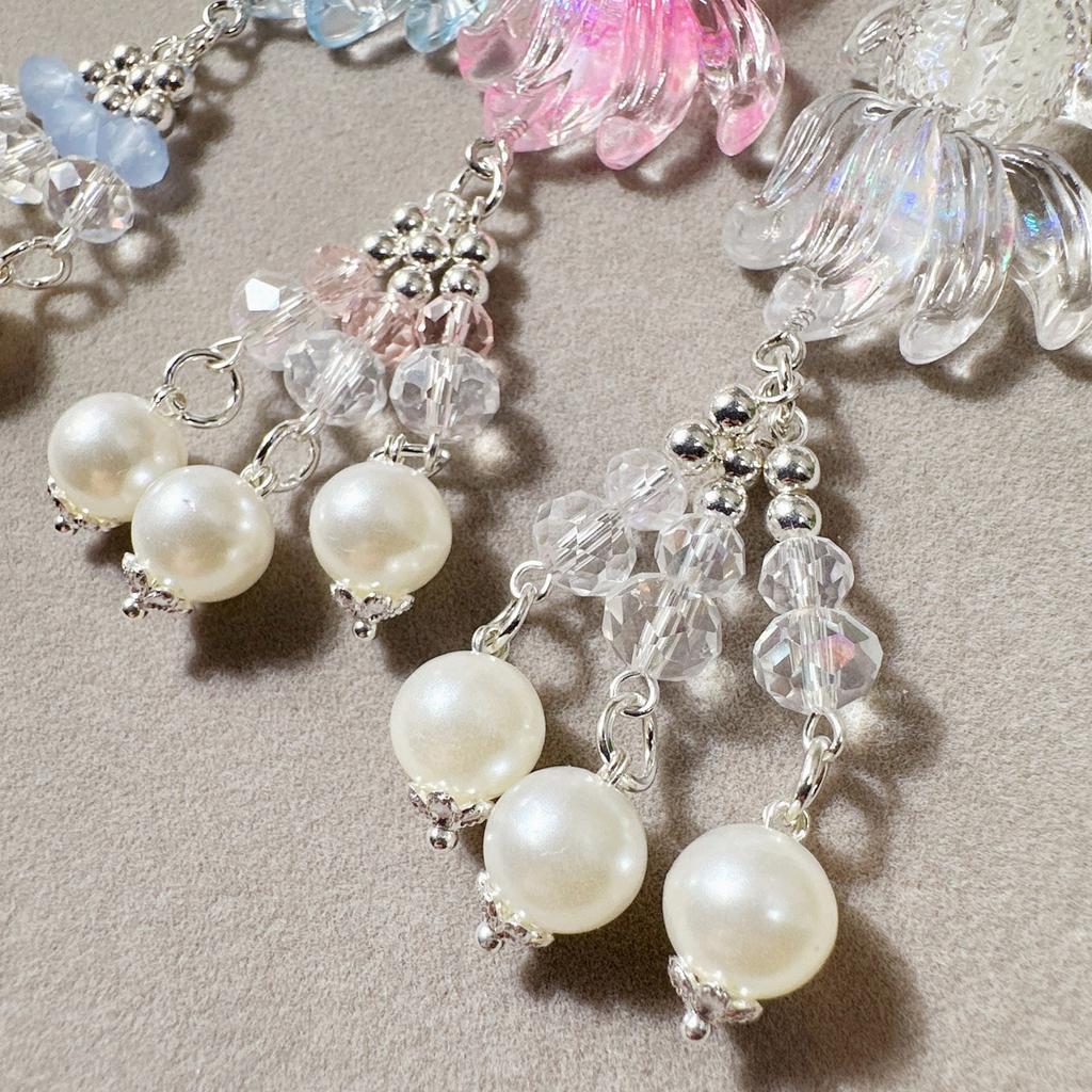 Glow In The Dark Koi Fish Phone Charm Keychain Lucky Charm Phone Chain Lanyard for Night Event DIY Accessories