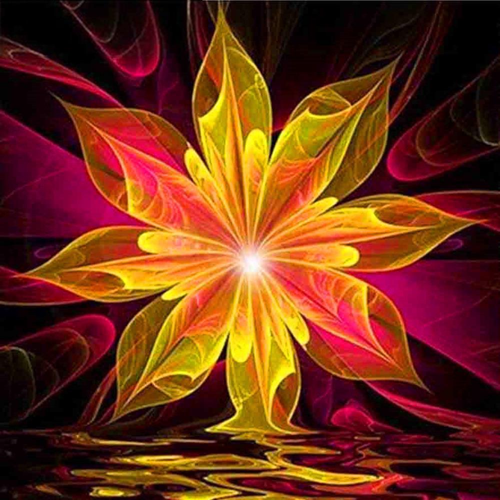 5d Diamond Painting Full Drill Square Landscape Flowers Diamond Embroidery Sale Plant Mosaic Home Decor