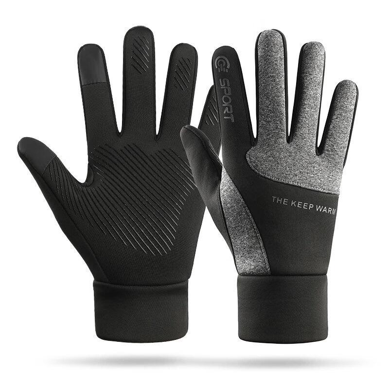 Rindu Men s Winter Waterproof Touchscreen Cycling Gloves One Size