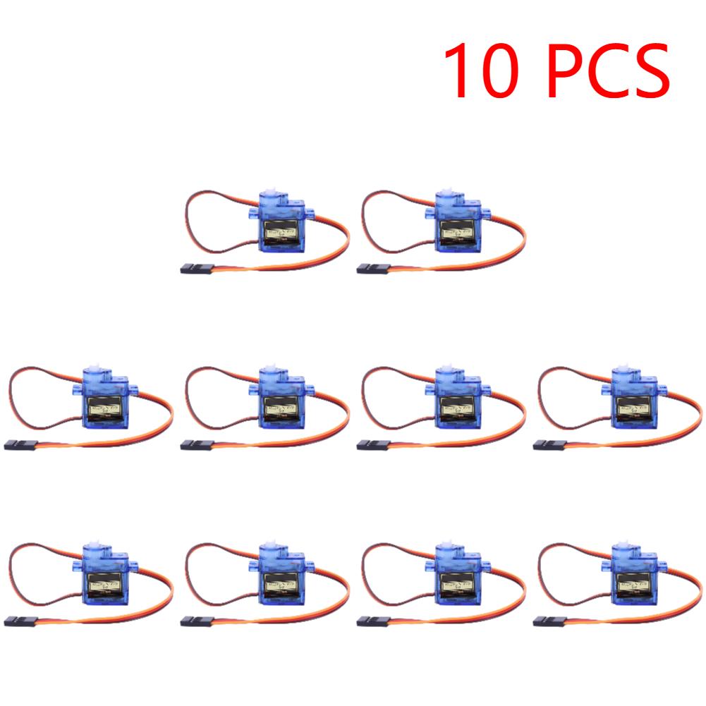 1-20Pcs SG90 9G Micro Servo Servo Motor for RC Planes Robot Arm 180°/360° Fixed-Wing Servo Motor Control for Airplane Helicopter