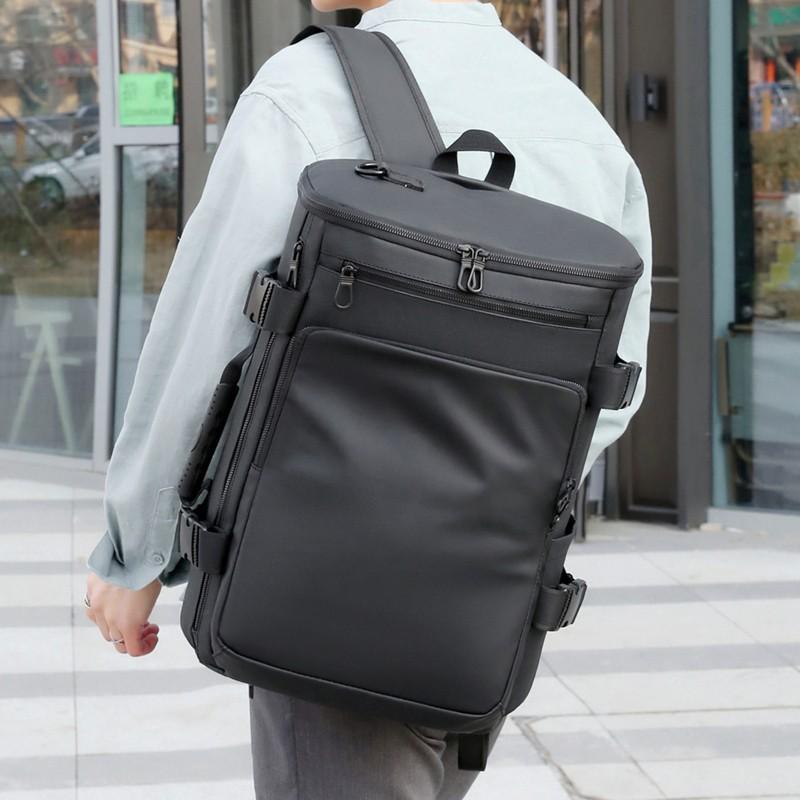 Backpack Large Capacity Premium Sense Men'S Multifunctional Travel Backpack Leisure Business Student School Bag