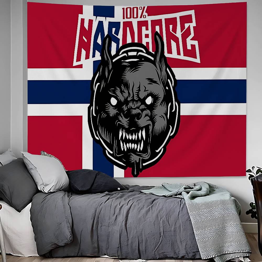 Bone Gabber 100 Hardcore Dog Hanging Bohemian Tapestry Hanging Tarot Hippie Wall Rugs Dorm Wall Hanging Home Decor