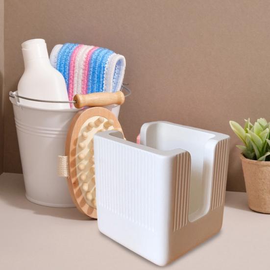 Kieselgur Schwammhalter Feuchtigkeitsabsorbierend Schnelltrocknend Wiederverwendbar Spülbecken Schwammablage