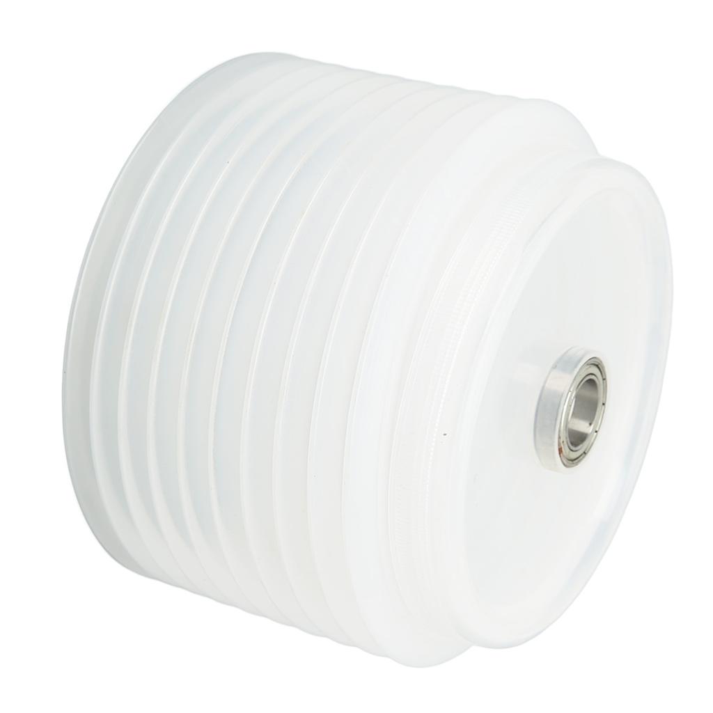 Hole Saw Dust Bowl Collector 125mm Silicone Transparent Bottom Cover with Spring for Drilling