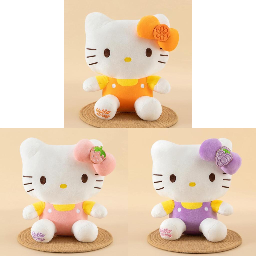 Hello Kitty Plush Toy Cartoon Stuffed Animal Gift For Kids And Teens