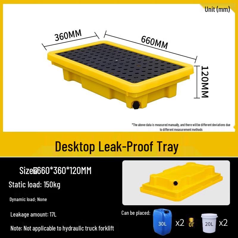 Laboratory Desktop Spill Containment Tray V309