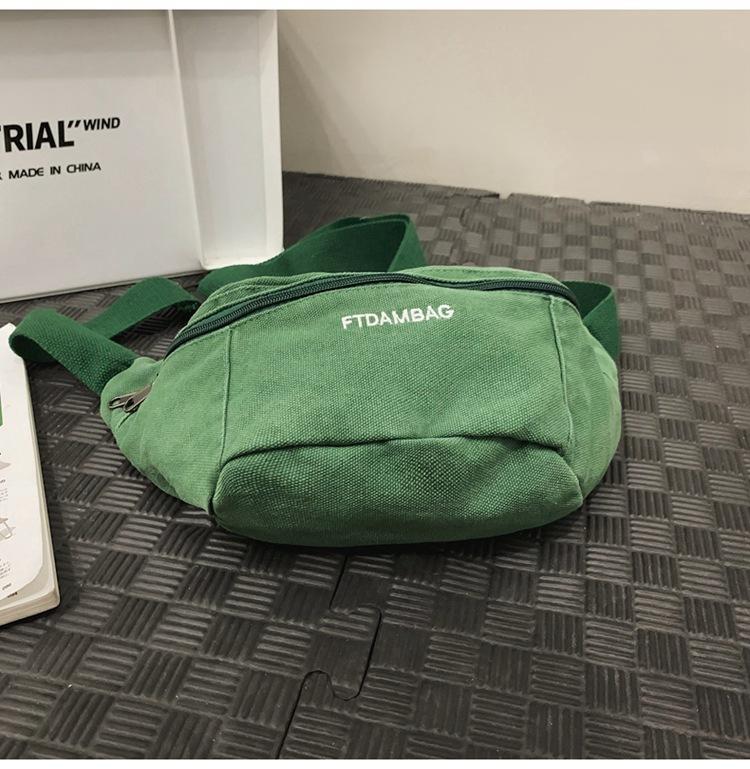 Винтажная холщовая сумка из стираной ткани — фото 16