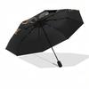 1 Auto Open Jack Skellington, Halloween Themed Colorful 8 rib Portable Umbrella for Men and Women, A Compact Commuting Companion Suitable fo