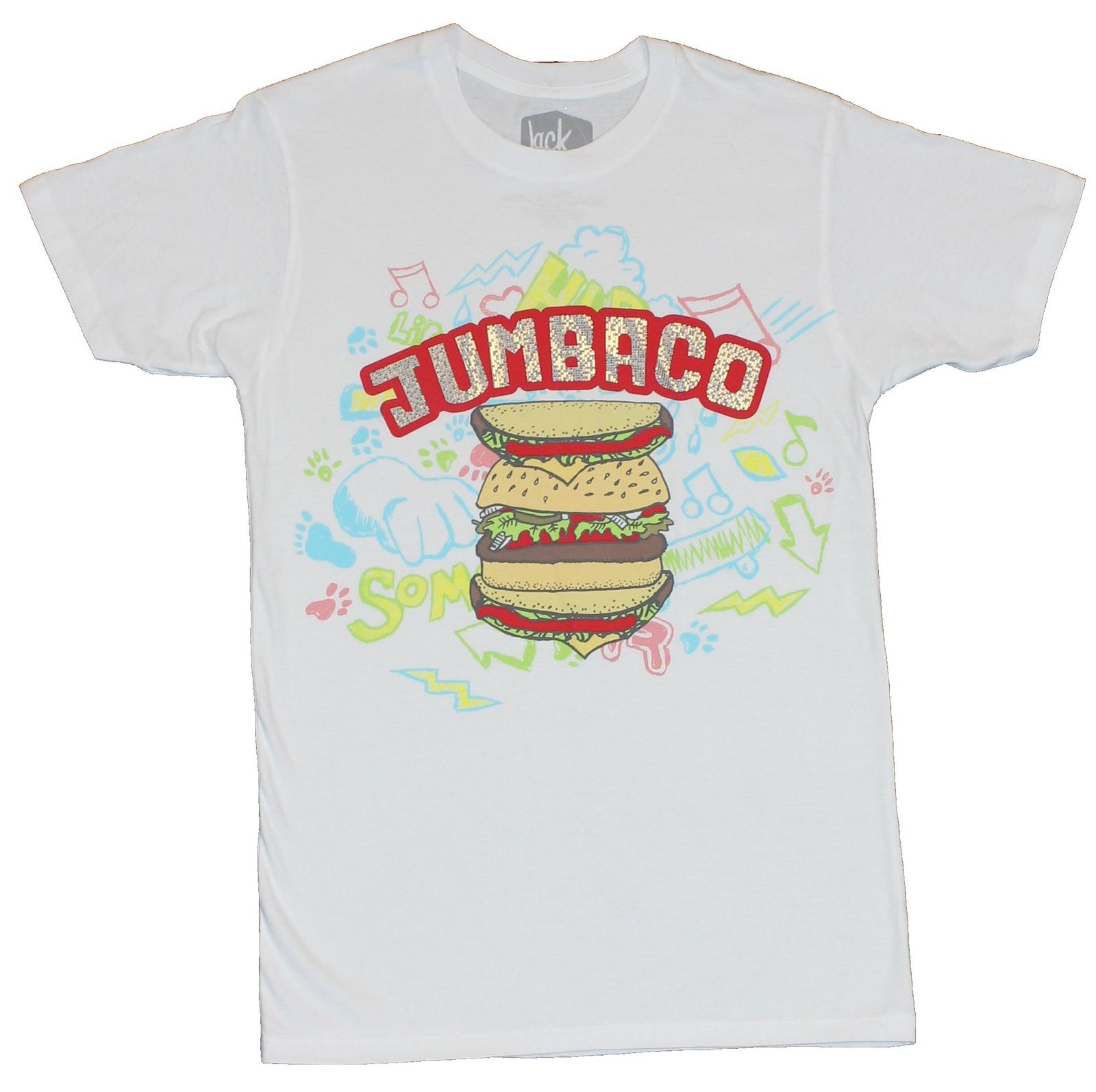 Jack in The Box (Fast Food Resturant) Adult New T-Shirt - Jumbaco XXXXL