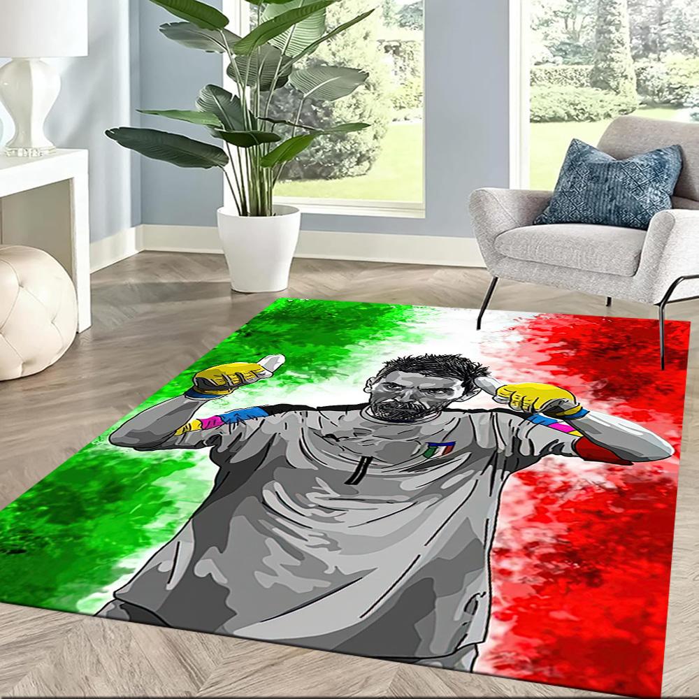 Juventus Floor Mat Suitable For Balcony Study Room Playrooms Living Rooms Antislip Rug Decorate Offices Wedding Party Gift