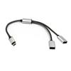 Type-C Mobile Phone & Computer USB 2.0 Splitter Hub - Dual Port